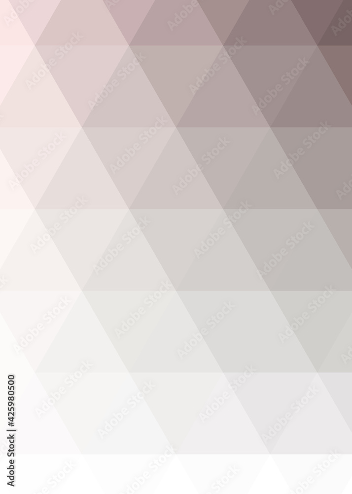 Obraz premium Abstract color Low-Polygones Generative Art background illustration
