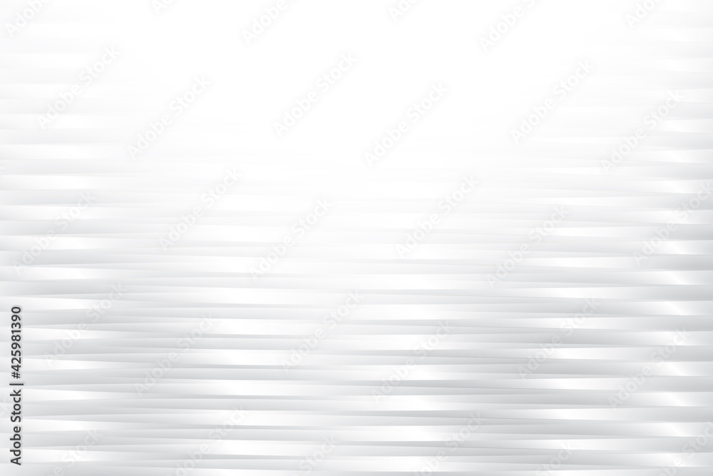 Fototapeta premium Abstract geometric white and gray color background. Vector illustration.