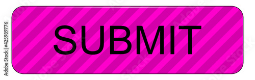 Submit Button on white backround - illustration