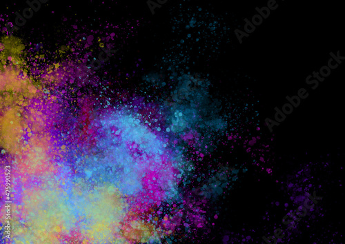 背景　イラスト　ブラシ