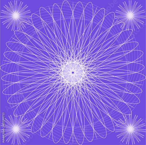 Seamless mandala pattern.