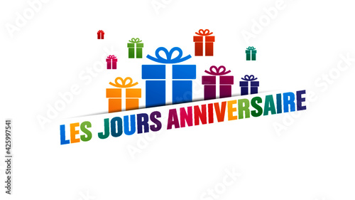 les jours anniversaire