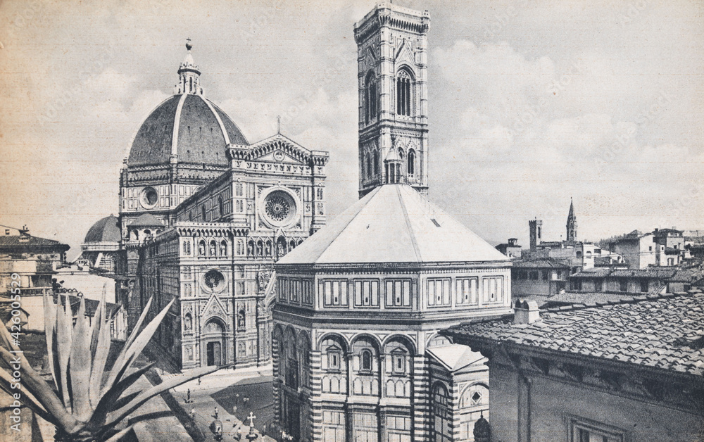 Florence Cathedral in the 1930s