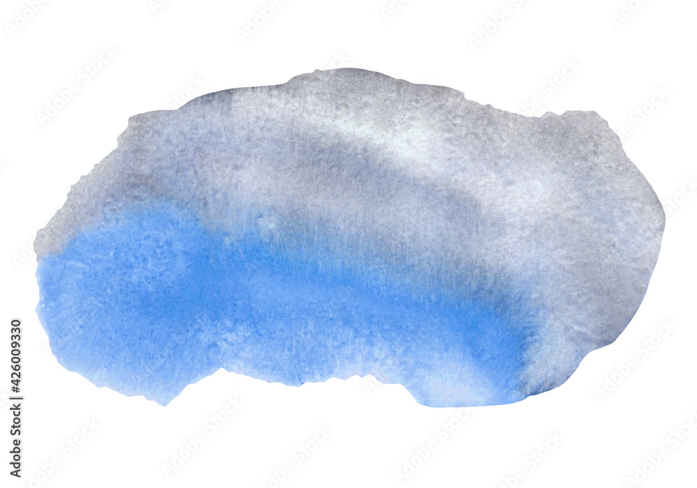 Abstract painted watercolor bright blot Abstract painted watercolor bright blot