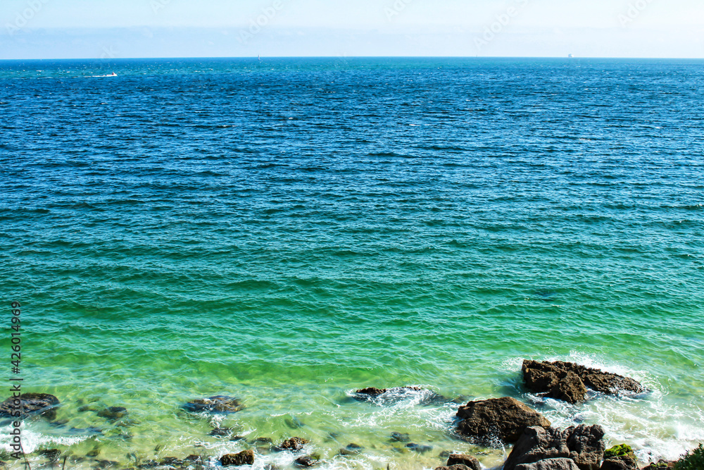 Crystalline waters of Galapinhos Beach in Lisbon Crystalline waters of Galapinhos Beach in Lisbon