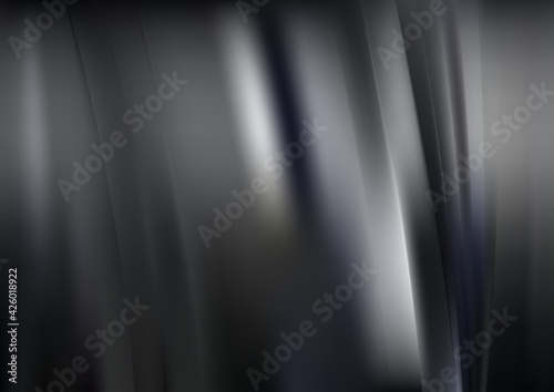 Dark Grey Shiny Vertical Lines Background Image