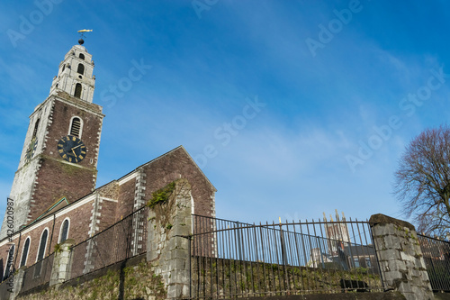 St. Anne's Church, Shandon, Cork City, Ireland during a sunny day. photo