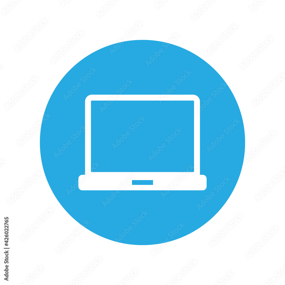 Laptop icon vector graphic illustration Laptop icon vector graphic illustration