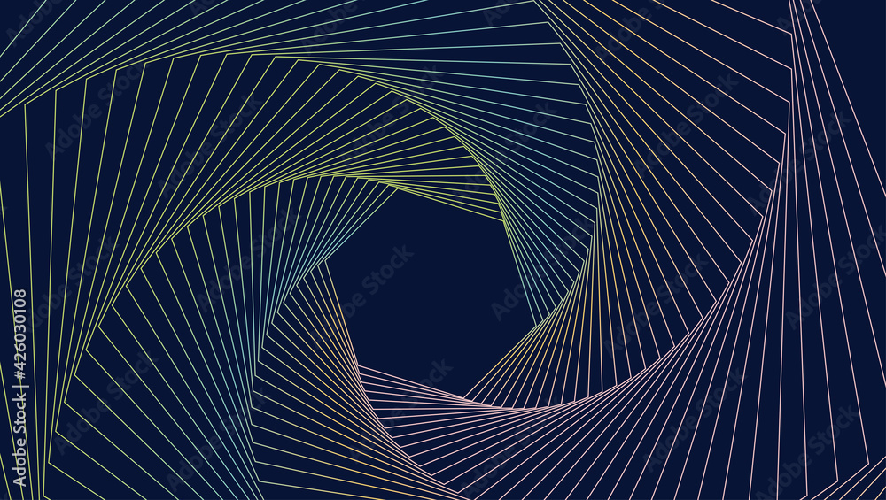 Naklejka premium abstract blue background, Line abstract background, Abstract pattern from lines