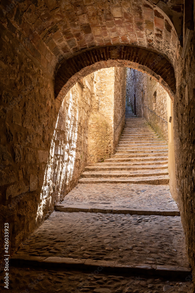 Historic center and Jewish quarter of Girona (Spain)