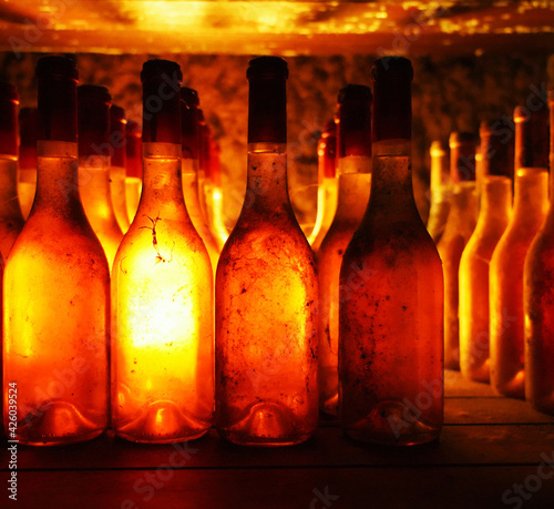 Fotografia Aszu bottles