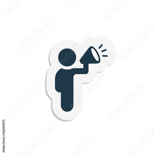 Business Announcement - Sticker