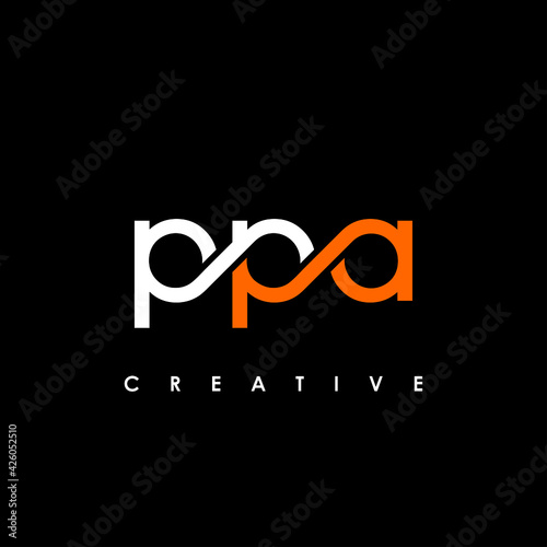 PPA Letter Initial Logo Design Template Vector Illustration photo