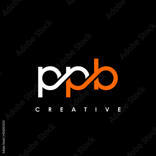 PPB Letter Initial Logo Design Template Vector Illustration