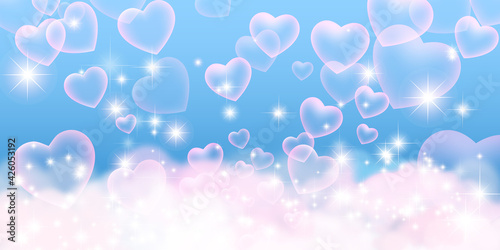  Heart background
