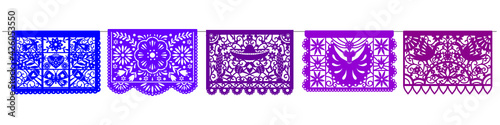 Mexican Papel Picado design