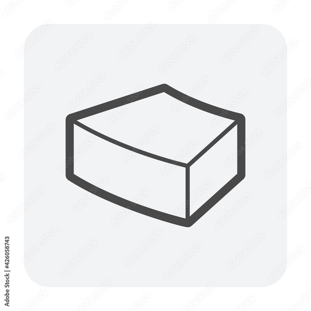 Concrete paver block pavement floor or brick vector icon. For landscape, outdoor, garden by paving on ground to create circle or round pattern. That sidewalk, road, patio, path, street or walkway. Concrete paver block pavement floor or brick vector icon. For landscape, outdoor, garden by paving on ground to create circle or round pattern. That sidewalk, road, patio, path, street or walkway.