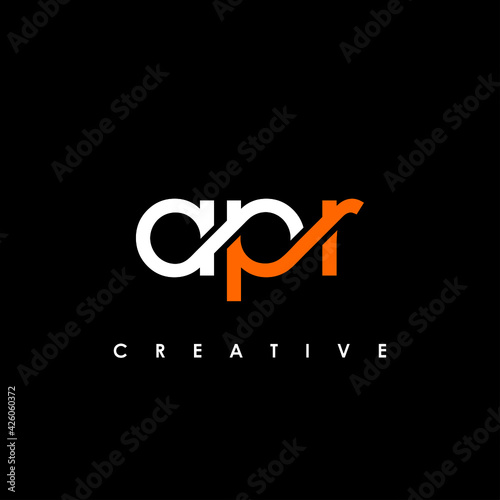 APR Letter Initial Logo Design Template Vector Illustration