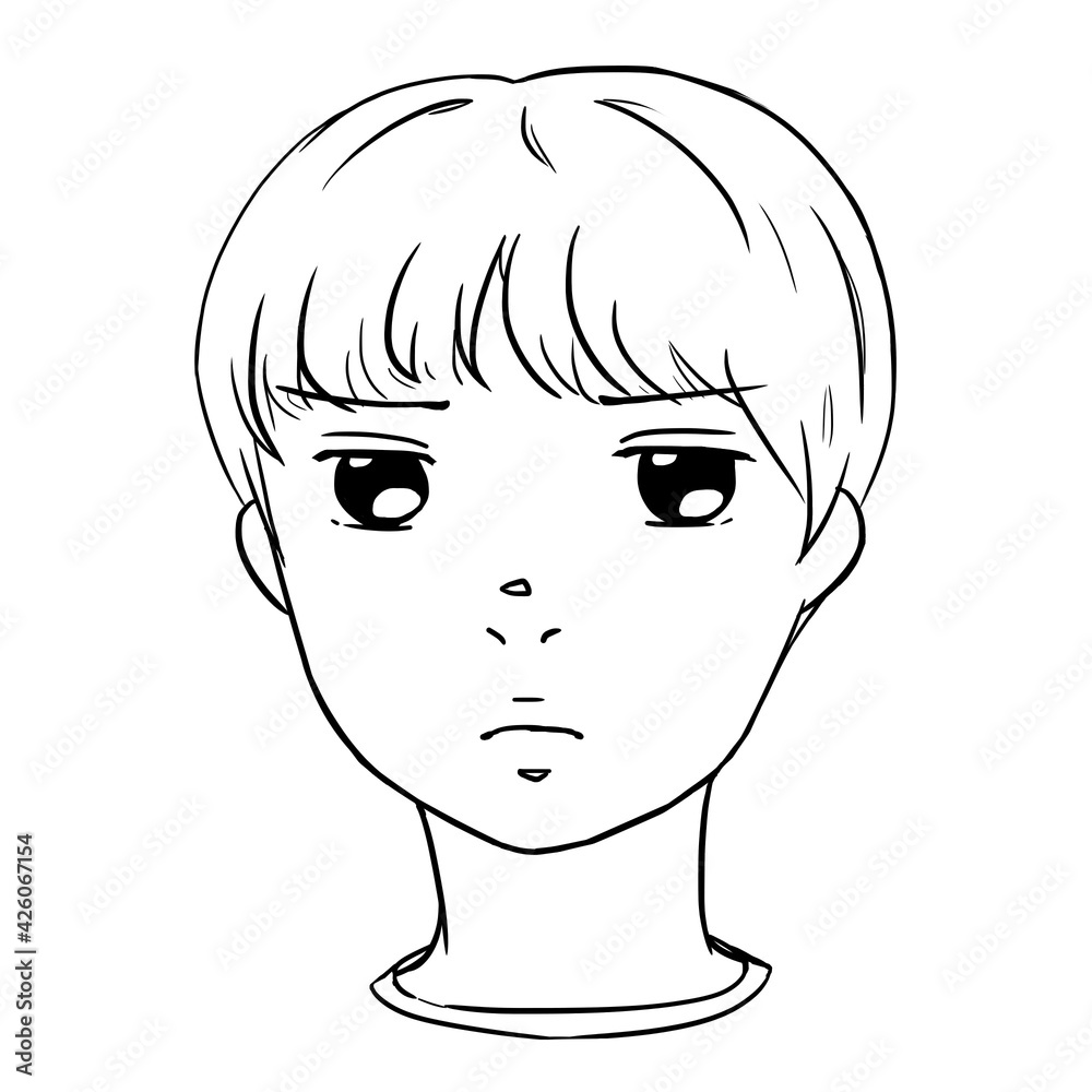Angry expression little boy. Angry expression little boy.