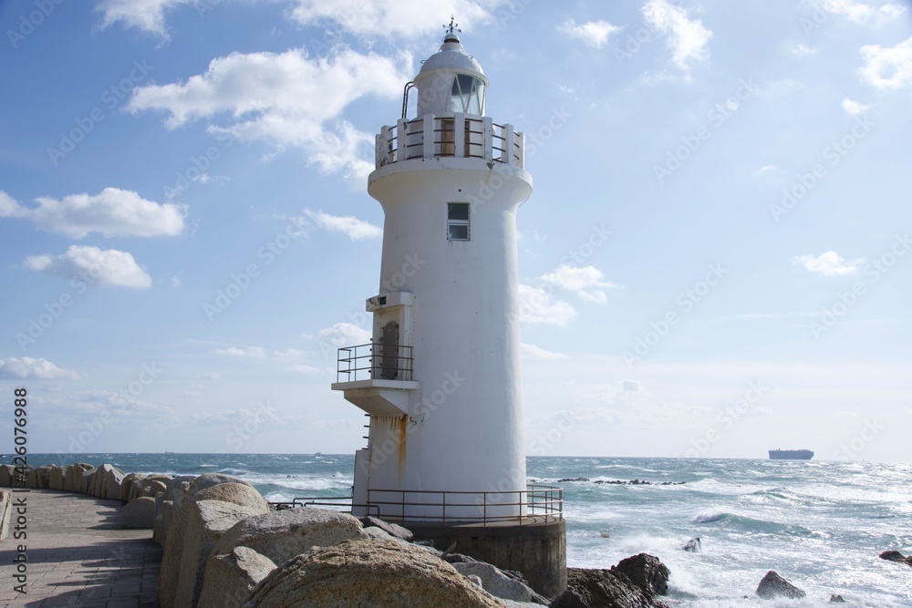 lighthouse on the coast