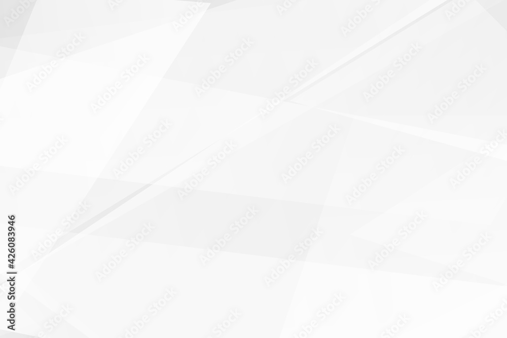 Obraz premium Abstract white and grey on light silver background modern design. Vector illustration EPS 10.