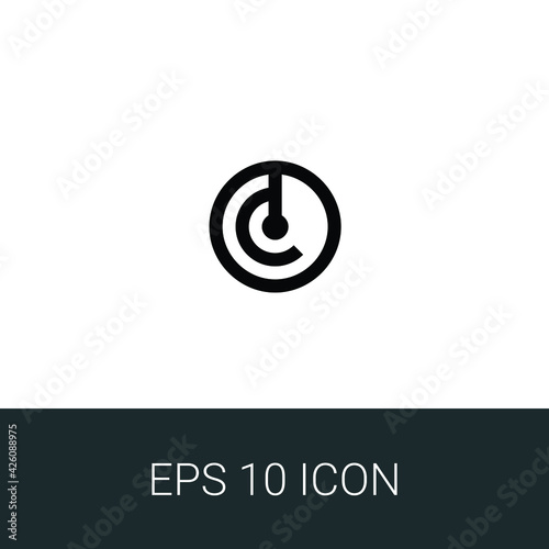 radar simple icon