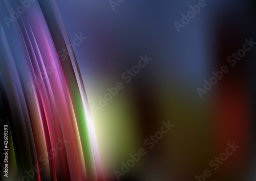 Abstract Blue Pink and Green Graphic Background photo