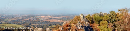 sur les hauteurs de Saint-Thois en haute Cornouailles Bretagne Finistère France