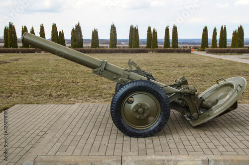 legendary weapon of victory artillery of the army of the soviet union of the USSR during the second world war photo