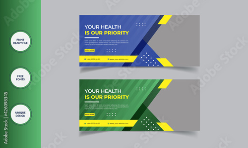 Health Care Billboard Template