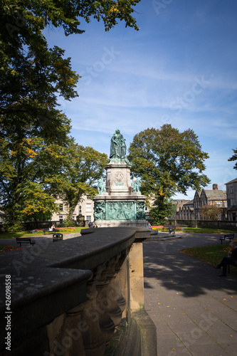Queen Victoria Memorial, Dalton Square, Lancaster. 