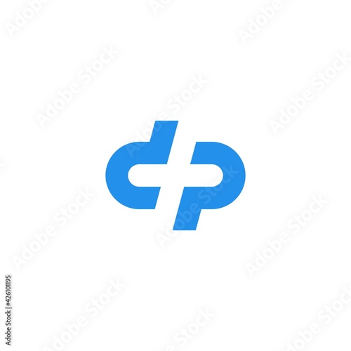 Letter DP technology logo