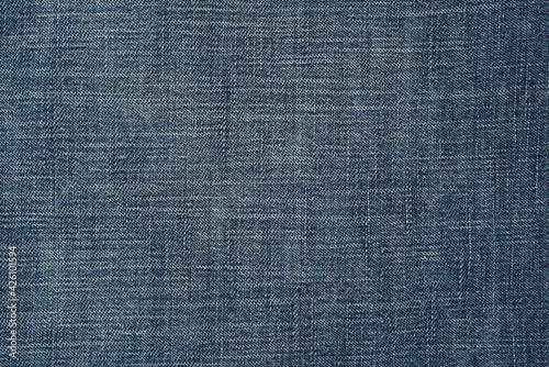 Texture of blue jean seamless, Detail cloth of denim for pattern and background, Close up