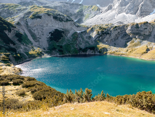 Fototapeta Naklejka Na Ścianę i Meble -  Mountain lake Drachensee in Tyrol, Austria