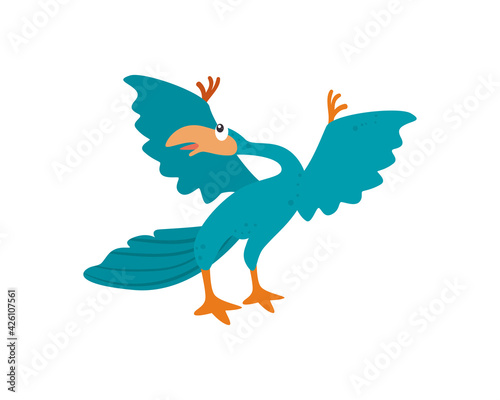 pteranodon dinosaur cartoon