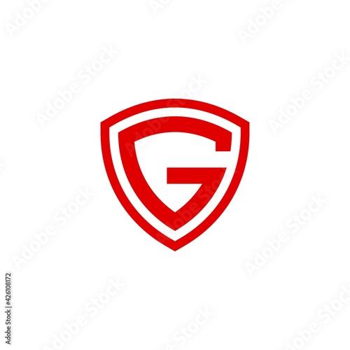 initial Letter G with Shield frame line element Free Download initial Letter G with Shield frame line element - GFXLoad