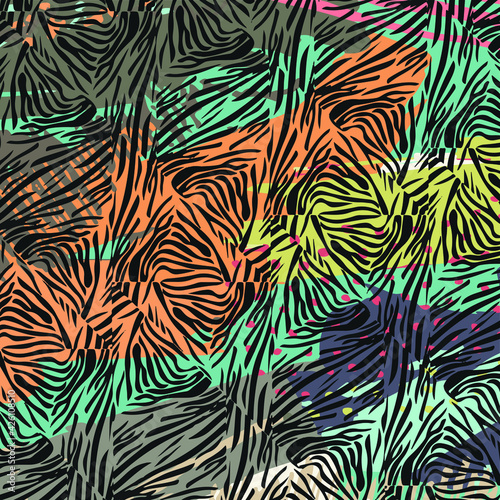 Animal print, Zebra texture background
