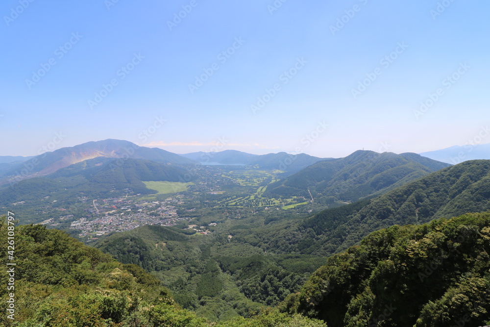 神奈川の金時山の登山