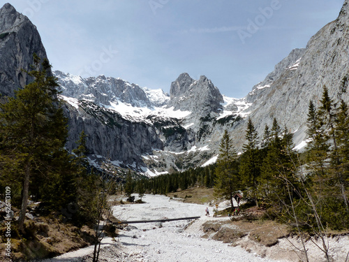 Hollental canyon mountain tour, Bavaria, Germany