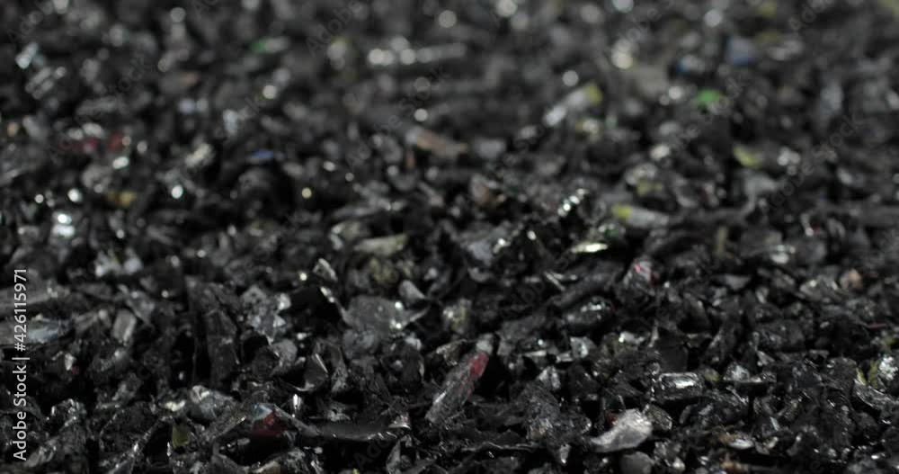 Top view of used batteries for sorting, recycling and utilization.
