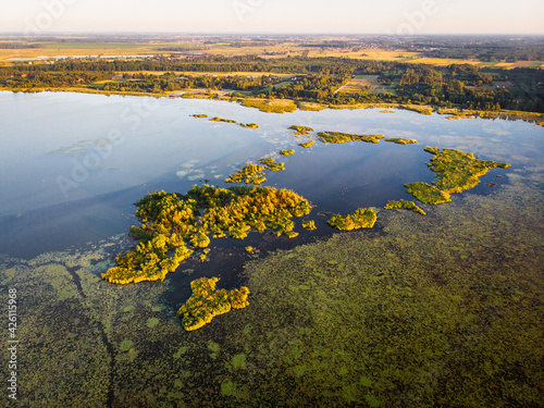 jezioro wytyckie, lato, zachód słońca © Tomasz