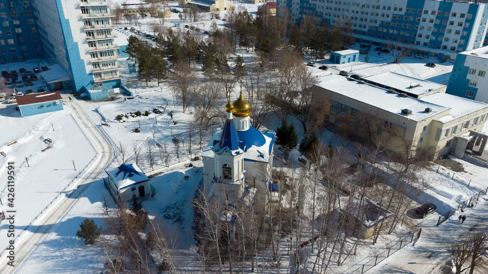 Church in honor of icon of Mother of God Healer