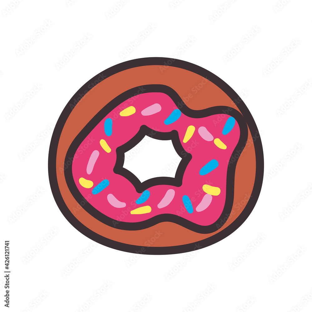 sweet donut icon