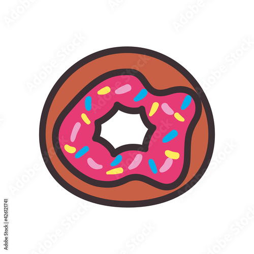 sweet donut icon