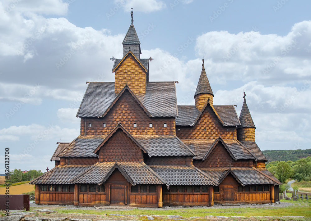 Heddal stave church, is a stave church in Notodden municipality in Vestfold and Telemark county,Norway,scandinavia,Europe