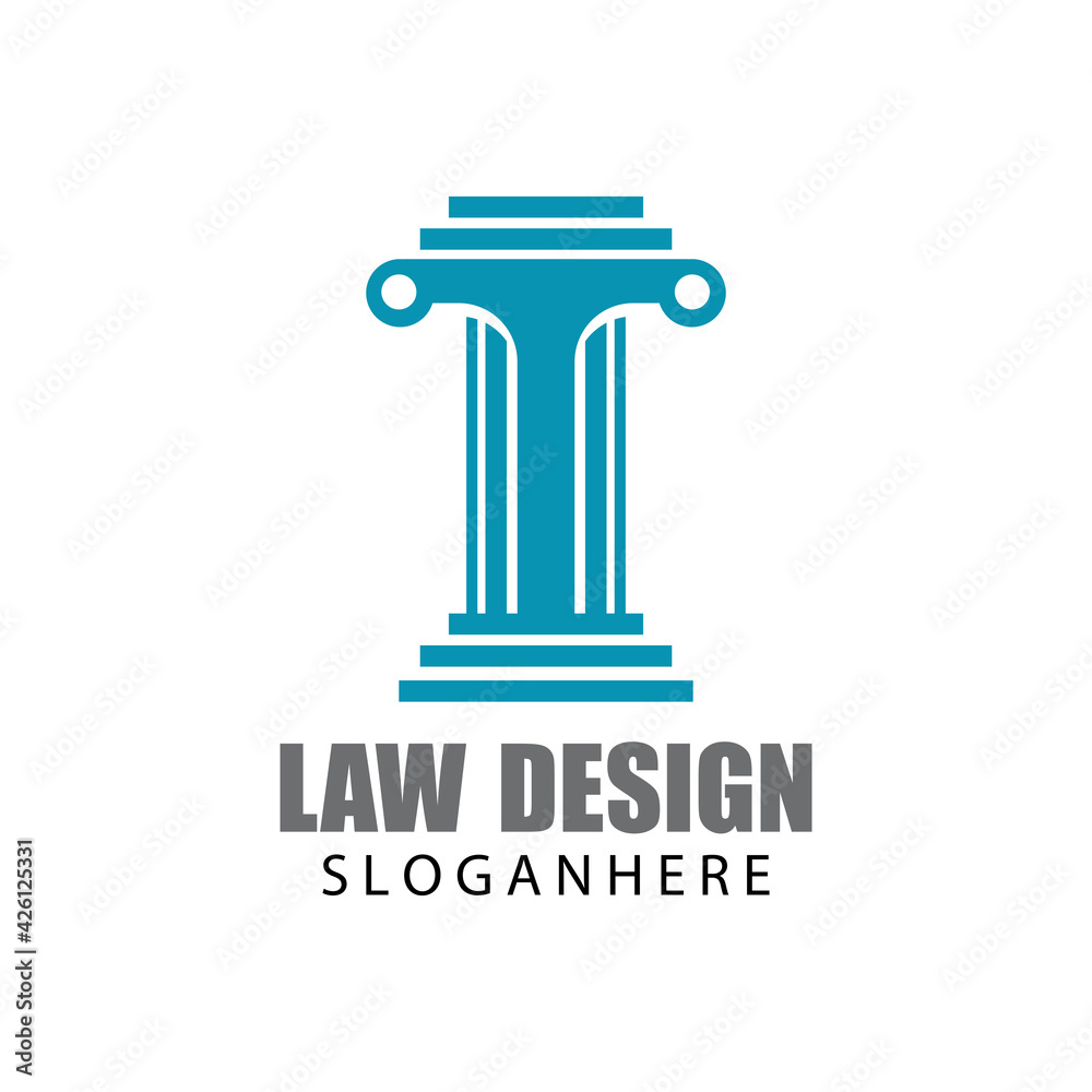 justice law Logo Template vector illsutration design justice law Logo Template vector illsutration design