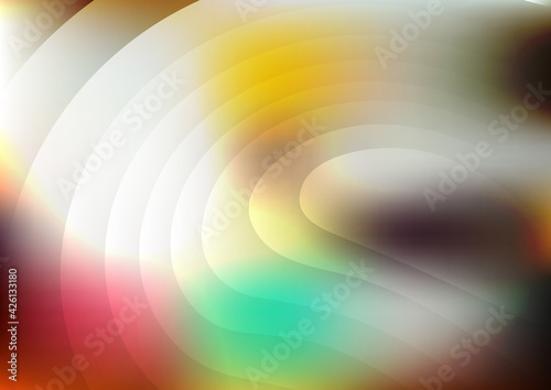 Abstract Red Yellow and Blue Graphic Background