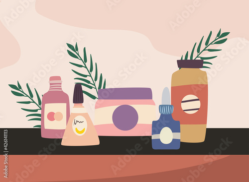 Makeup icon collection