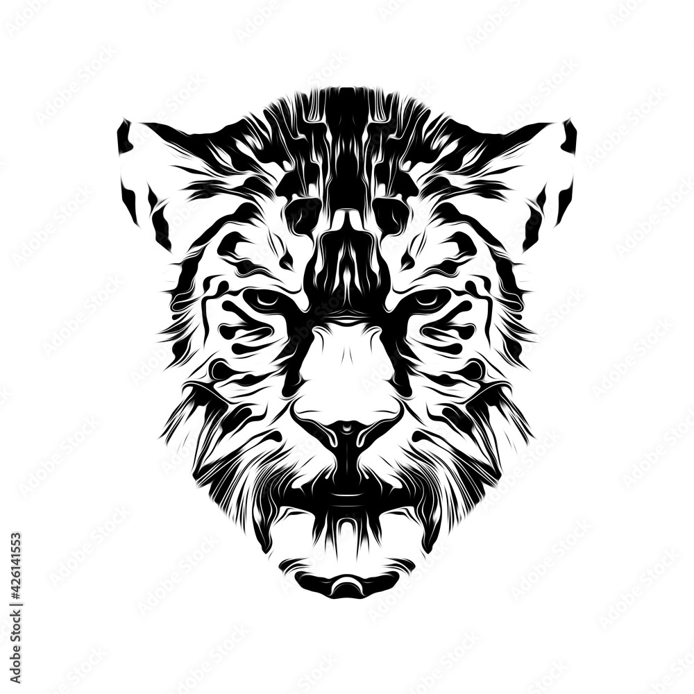 head of tiger
