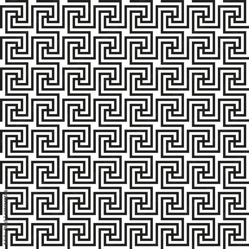 Greek key seamless pattern. Geometric meander. Abstract vector vintage background Greek key seamless pattern. Geometric meander. Abstract vector vintage background